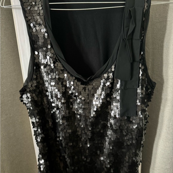 New York & Company Collection Black Sequence Sleeveless-Excellent Condition! - Picture 5 of 6